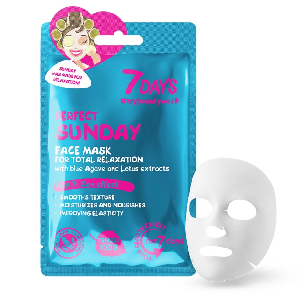 7Days Perfect Sunday Face Mask 28g - Image 2