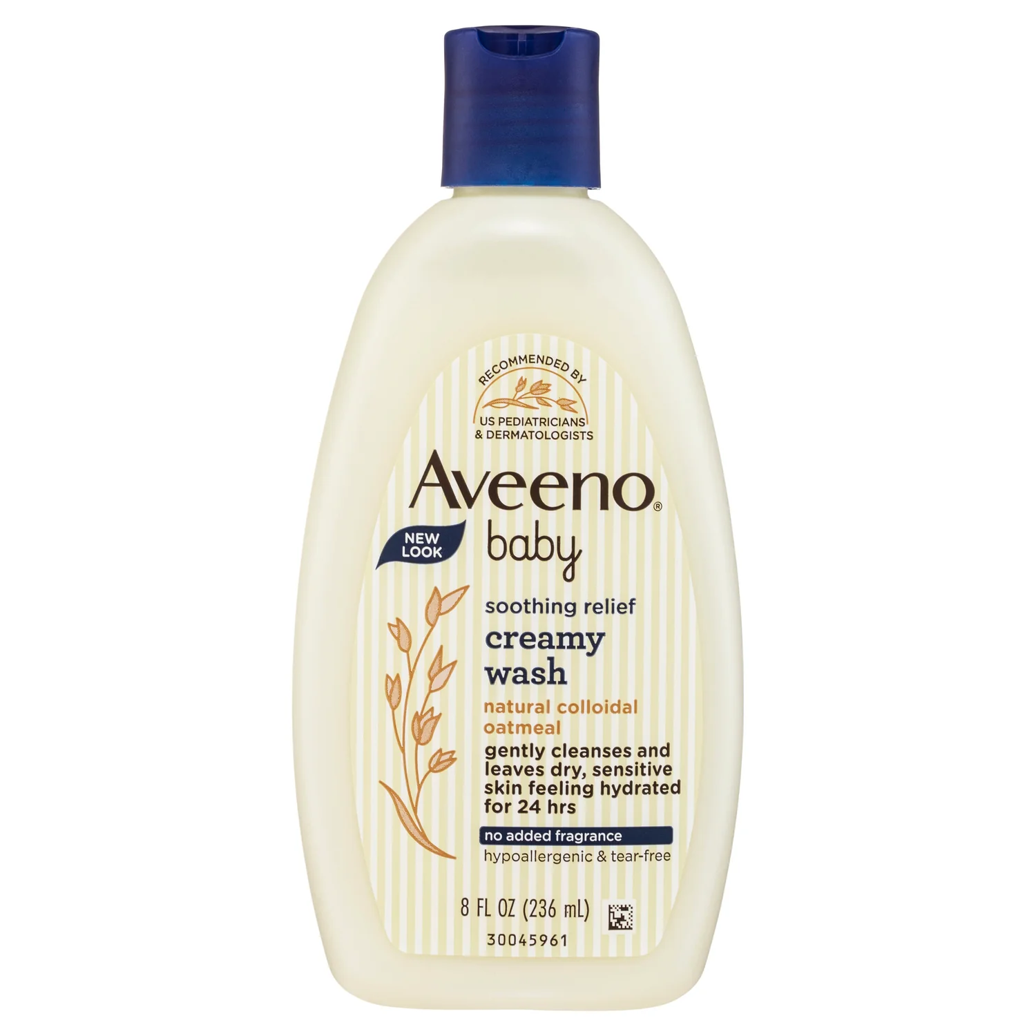 Aveeno Baby Soothing Relief Creamy Wash 236ml - Image 2