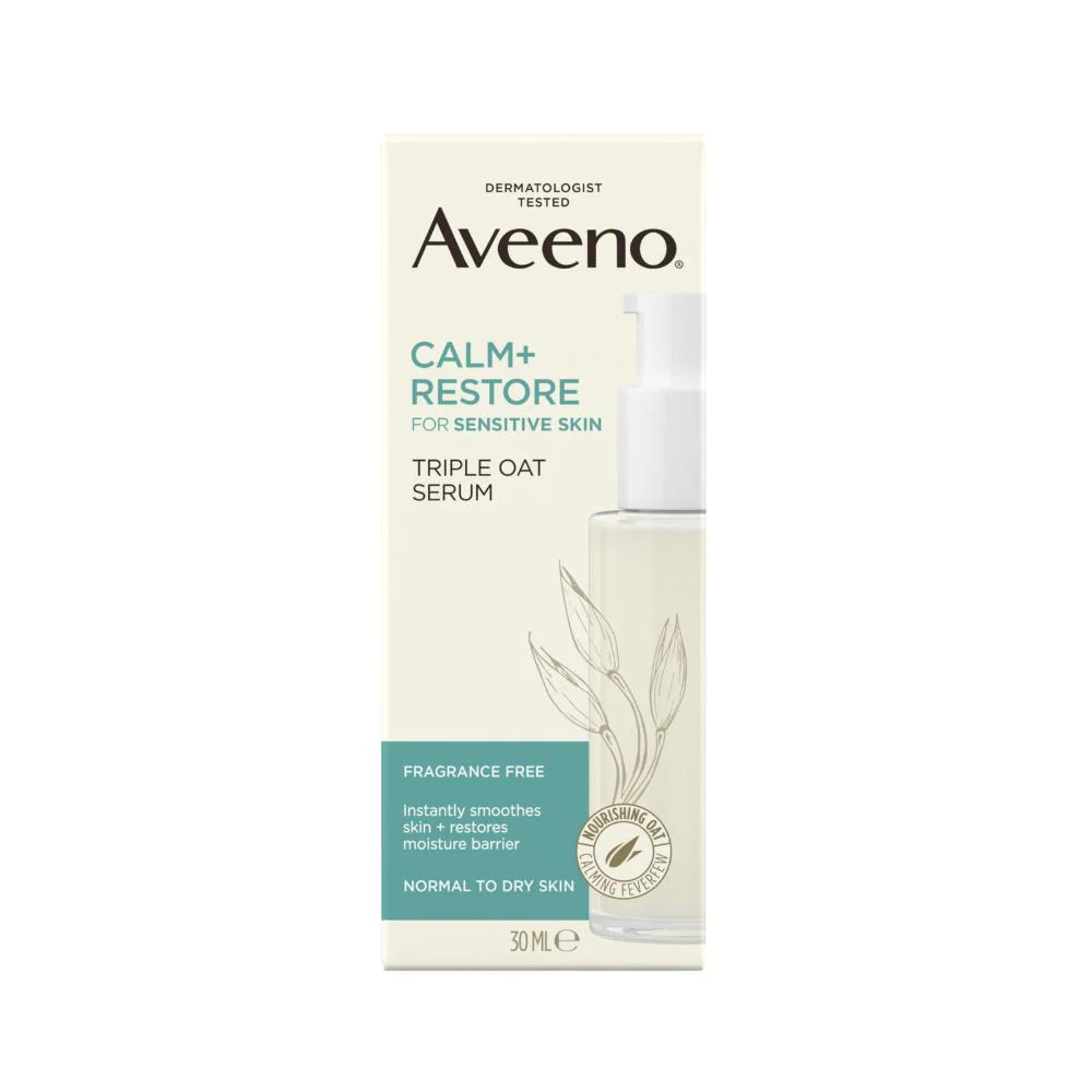 Aveeno Calm + Restore Triple Oat Serum 30ml - Image 6