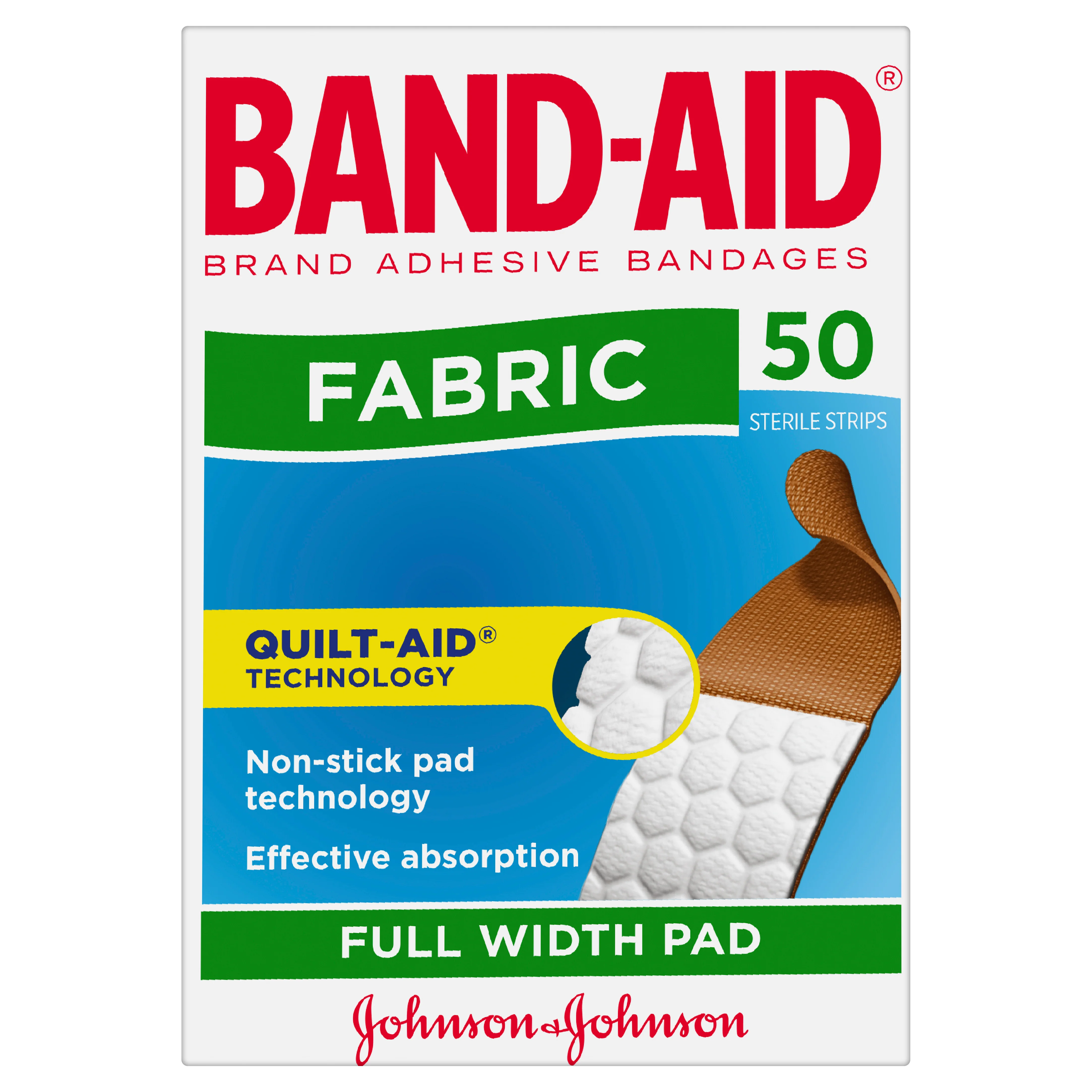 Band-Aid Fabric Plasters 50pk - Image 4