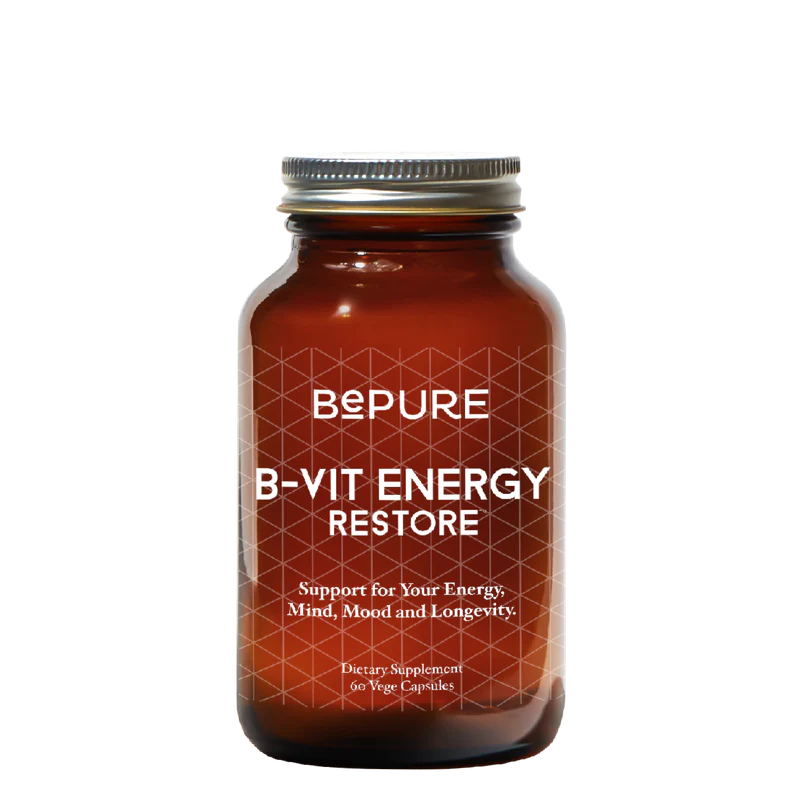 BePure B-Vit Energy Restore Capsules 60s - Image 3