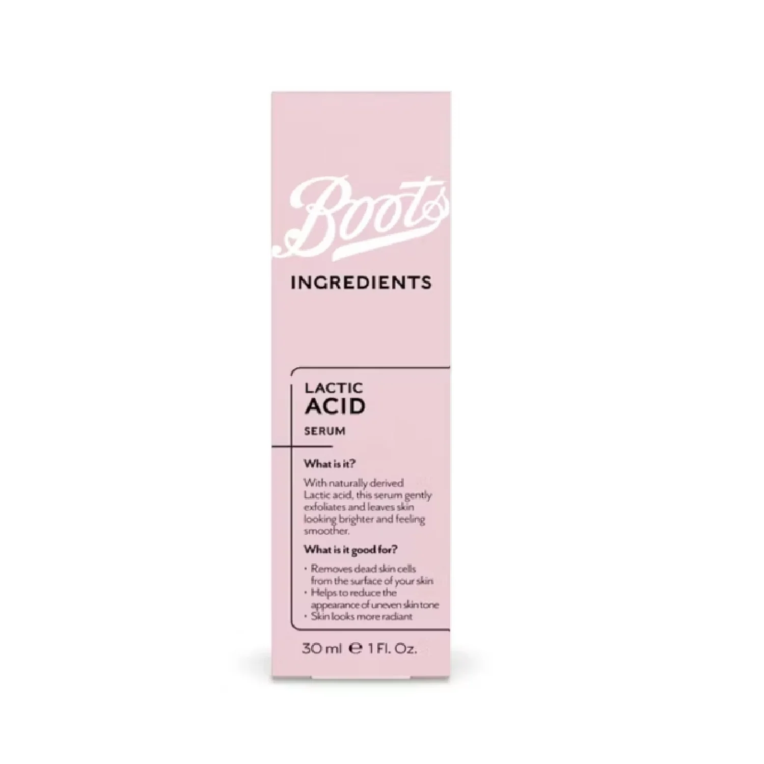 Boots Ingredients Lactic Acid Serum 30ml - Image 5
