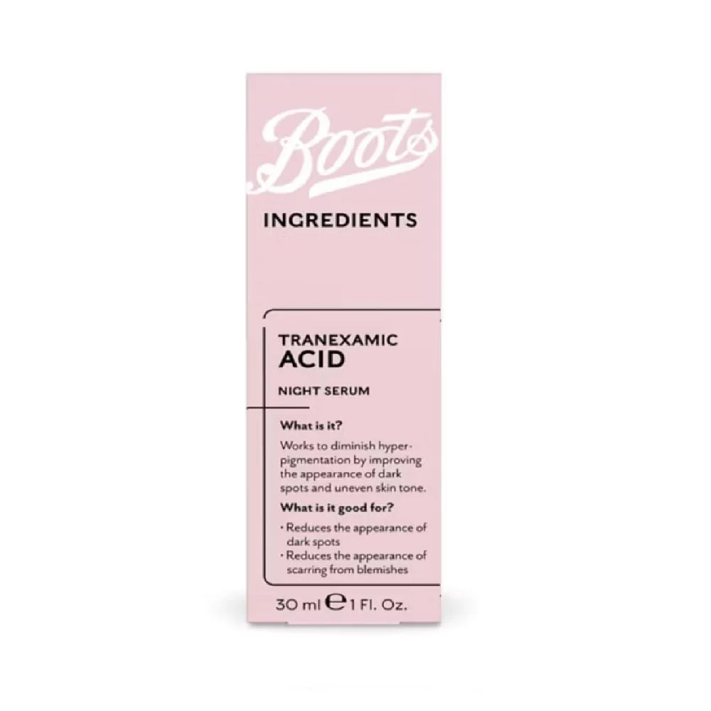 Boots Ingredients Tranex Acid Night Serum 30ml - Image 6