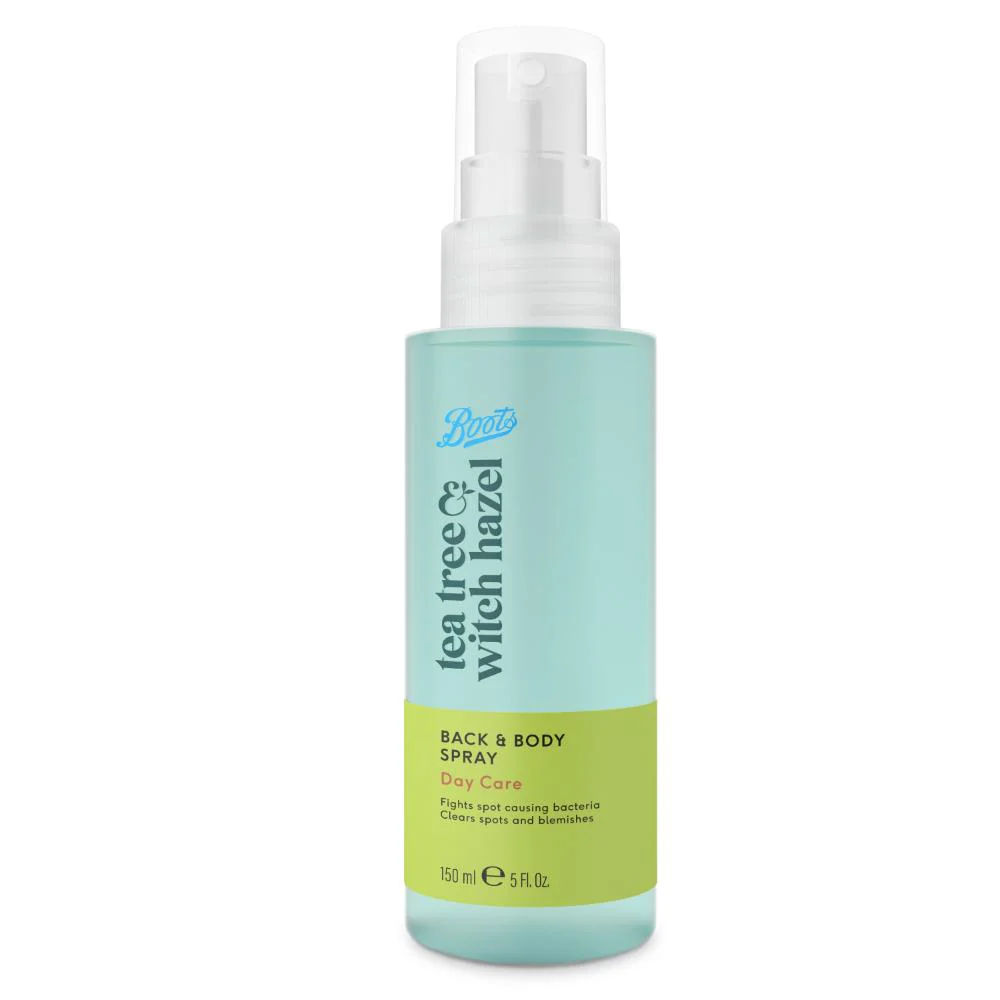 Boots Tea Tree & Witch Hazel Back Spray 150ml - Image 2