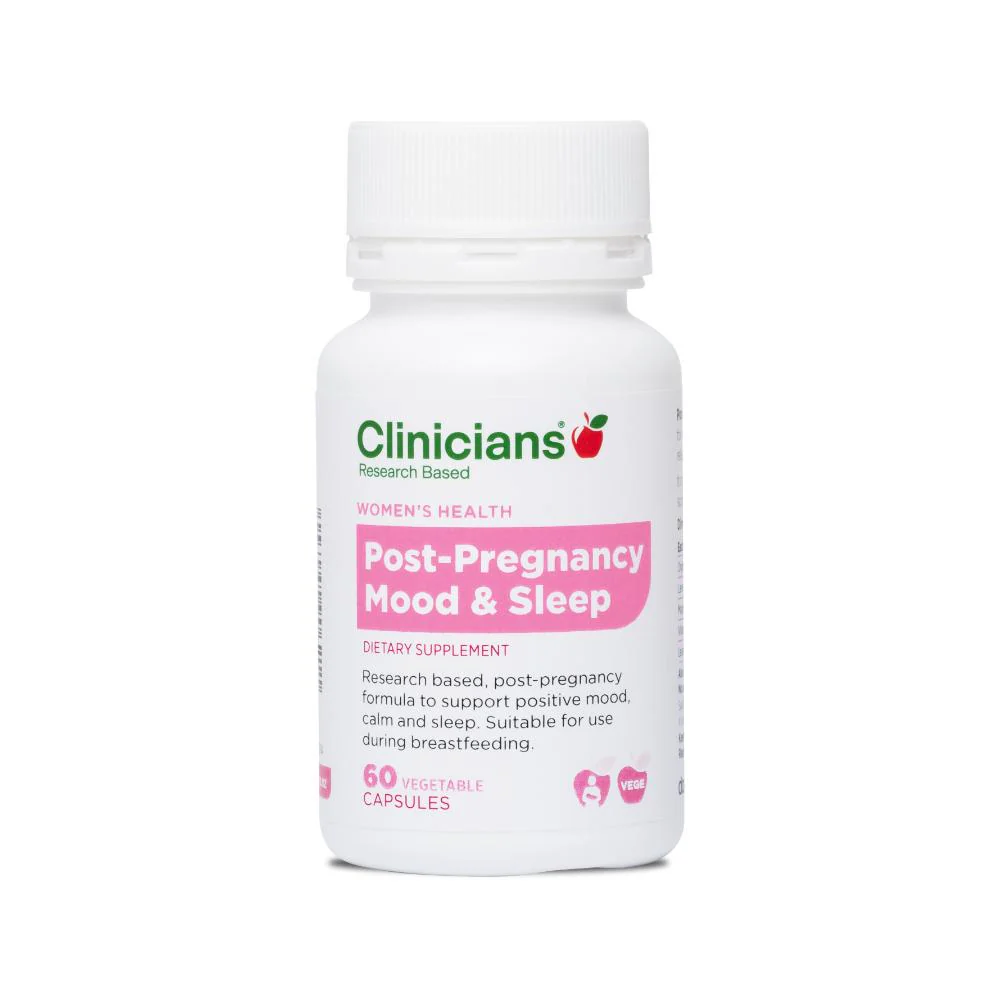 Clinicians Post-Pregnancy Mood & Sleep Capsules 60s - Image 3
