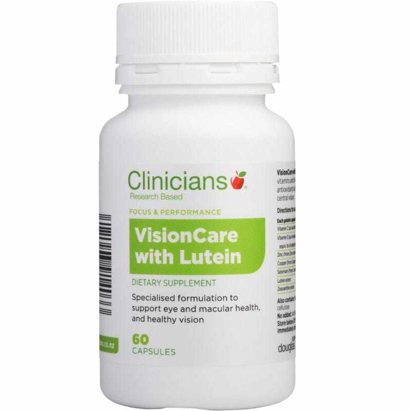 Clinicians Visioncare With Lutein Capsules 60s