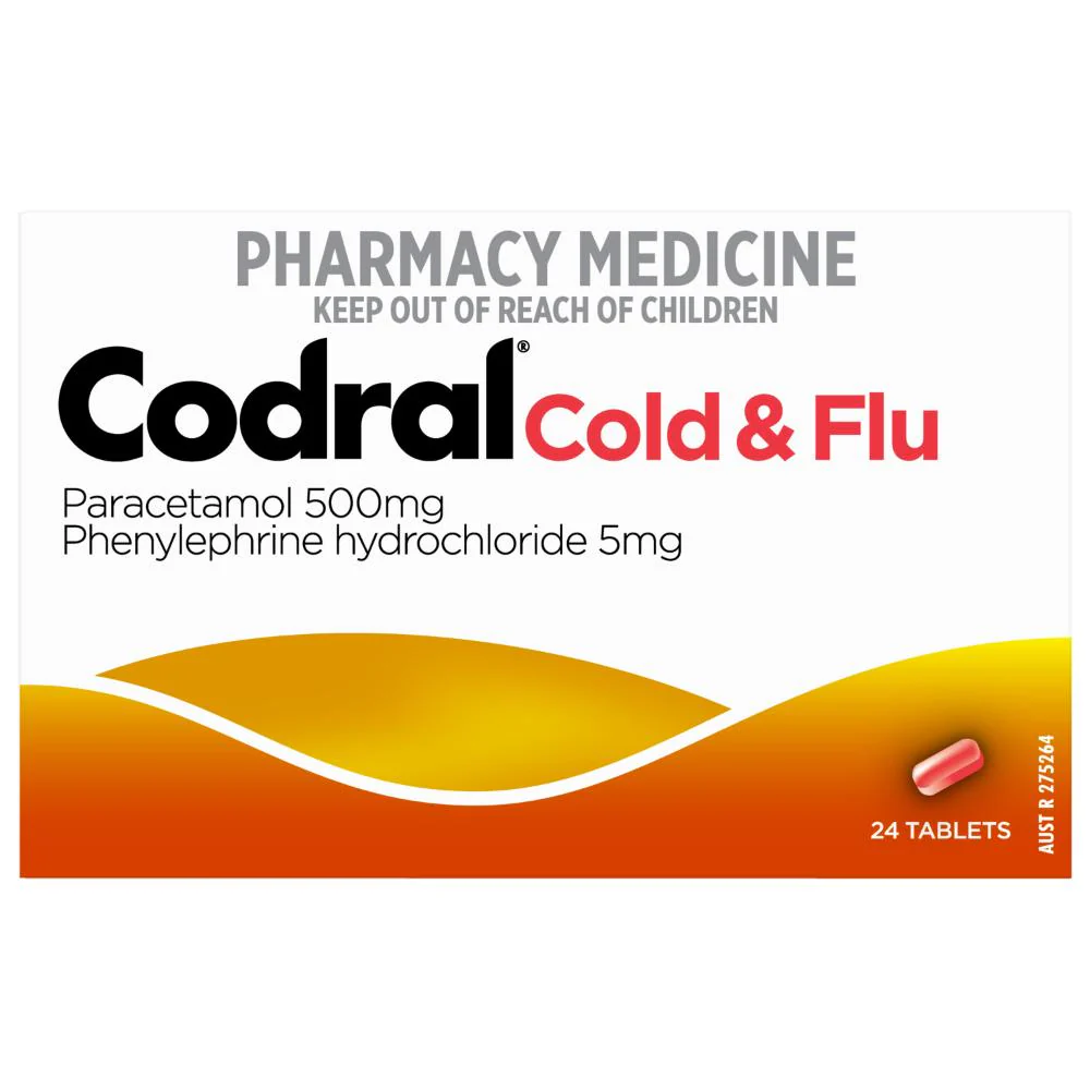 Codral Cold & Flu Codeine Free Tablets 24s - Image 3