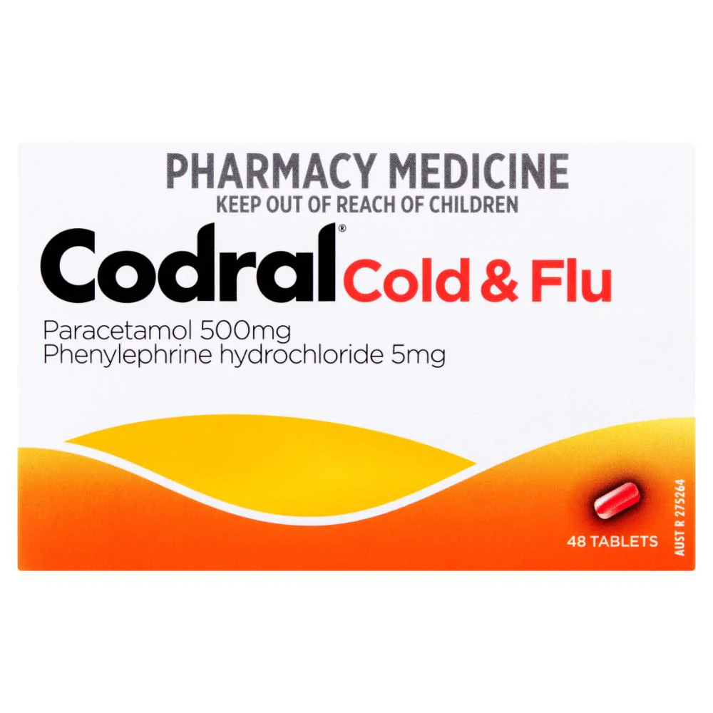 Codral Cold & Flu Tablets 48s - Image 3