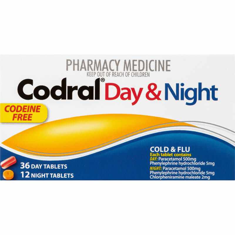 Codral Day & Night Tablets 48s - Image 2