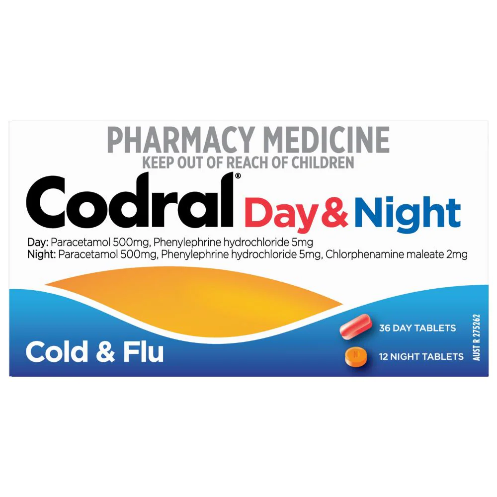 Codral Day & Night Tablets 48s - Image 9