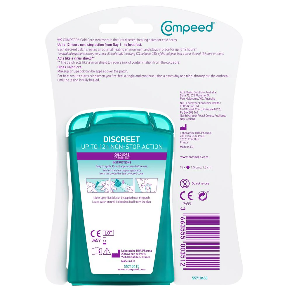 Compeed Cold Sore Patch 15s - Image 4