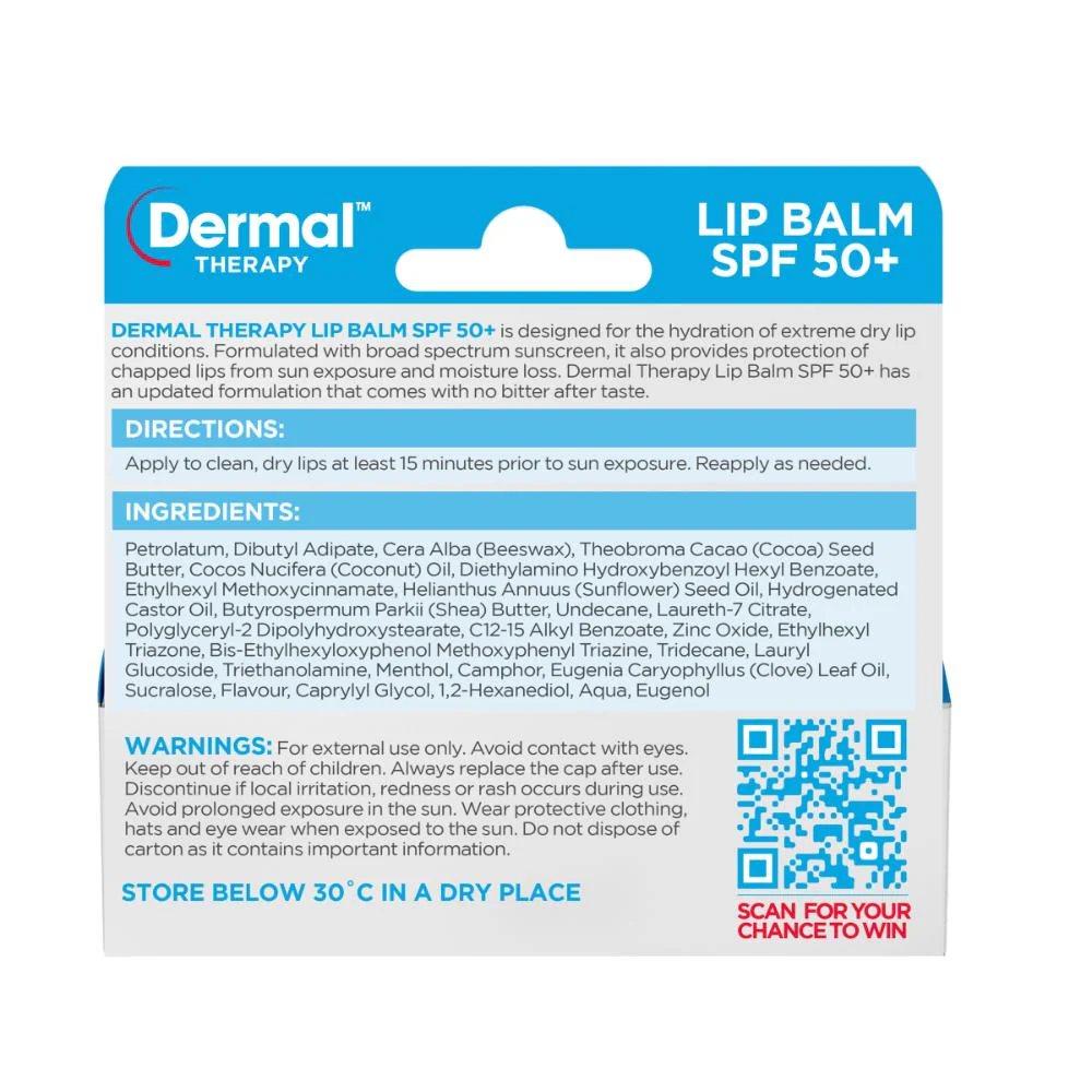 Dermal Therapy Lip Balm SPF50 10g - Image 4