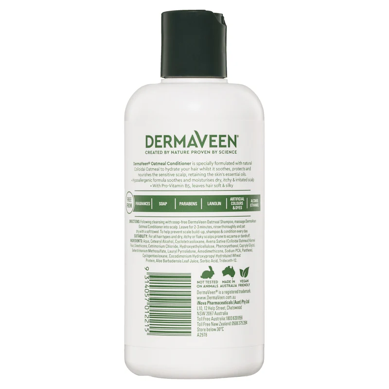 Dermaveen Oatmeal Conditioner 250ml - Image 4