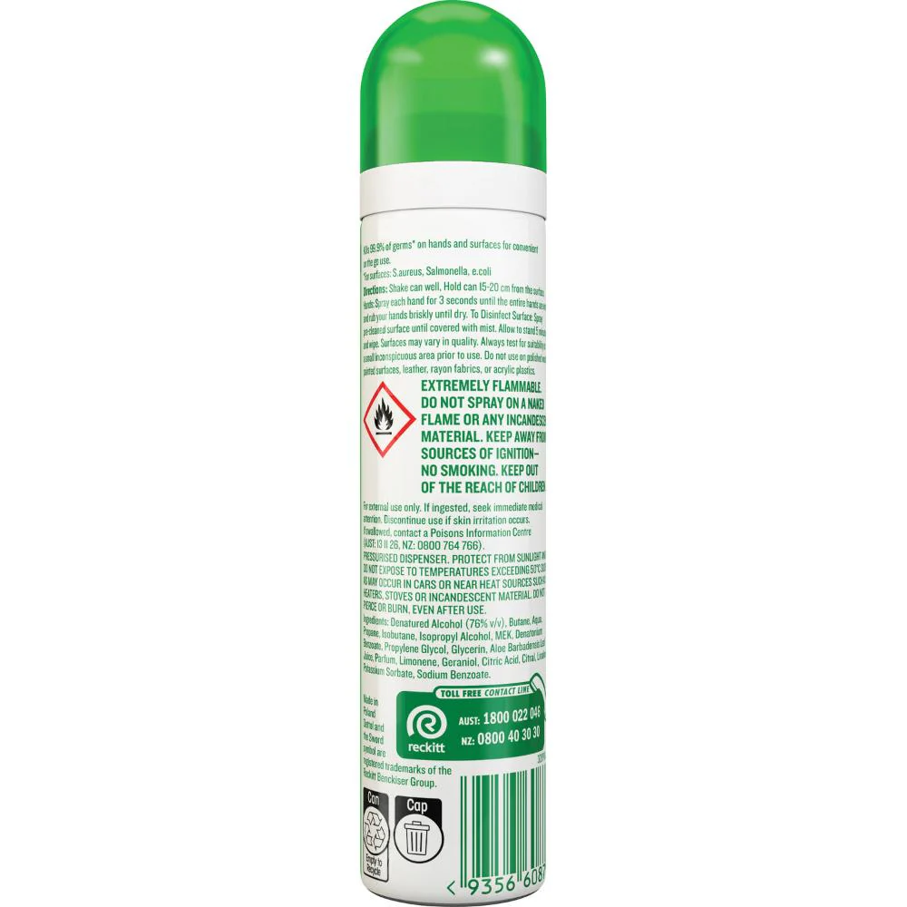 Dettol 2 in 1 Sanitizer Spray 90ml - Image 3