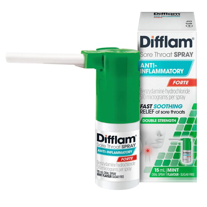 Difflam Throat Spray Forte 15ml - Image 2