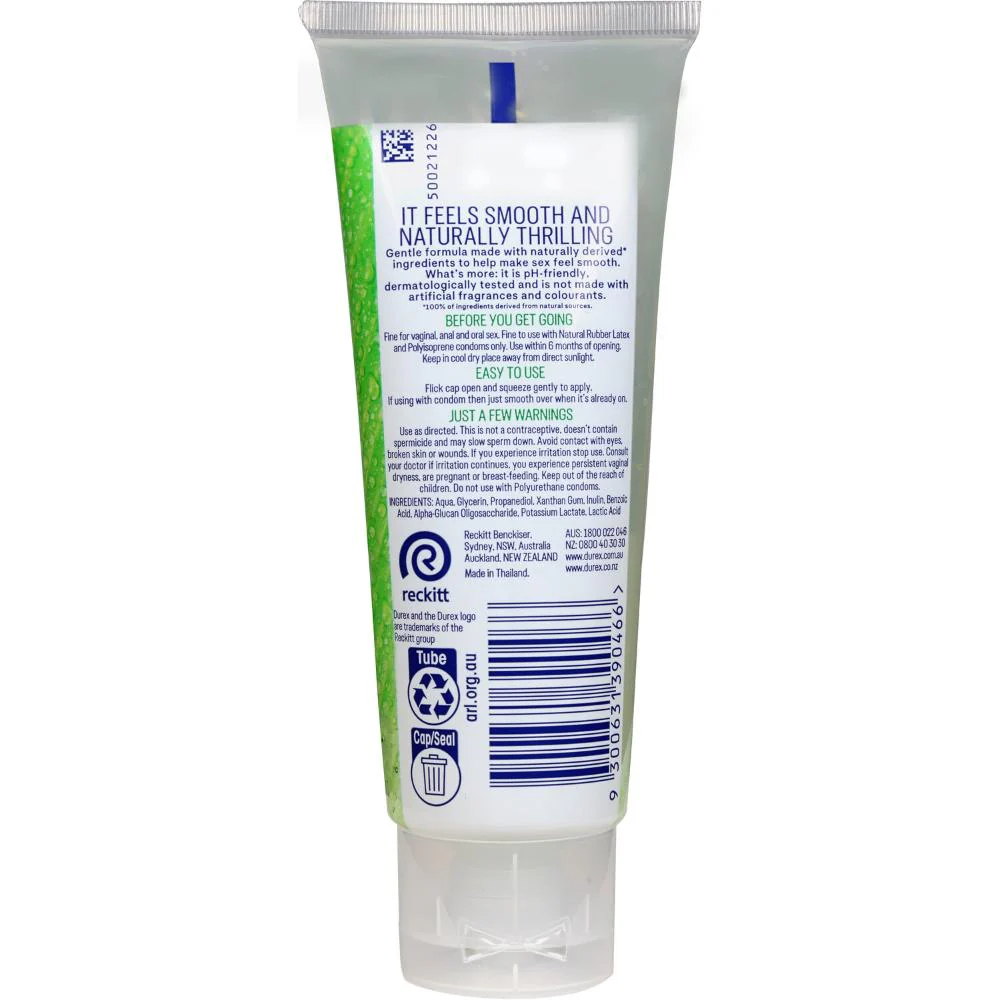 Durex Naturals Water Based Gel 100ml - Image 3