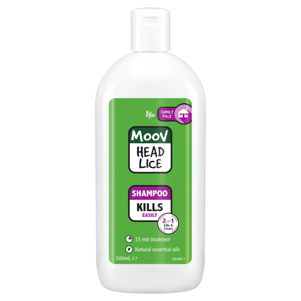 Ego MOOV Head Lice Shampoo 500ml - Image 2