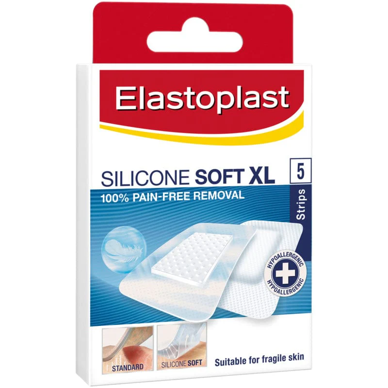 Elastoplast Silicone Soft Strips XL 5s