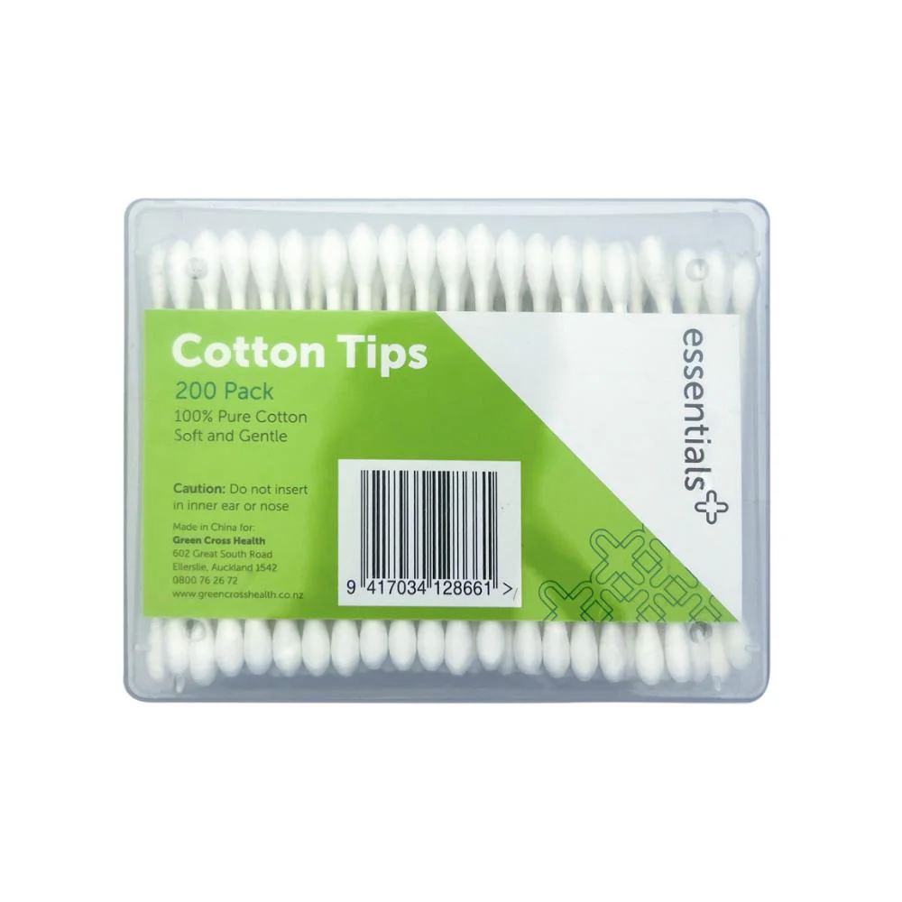 Essentials Cotton Tips 200s - Image 2