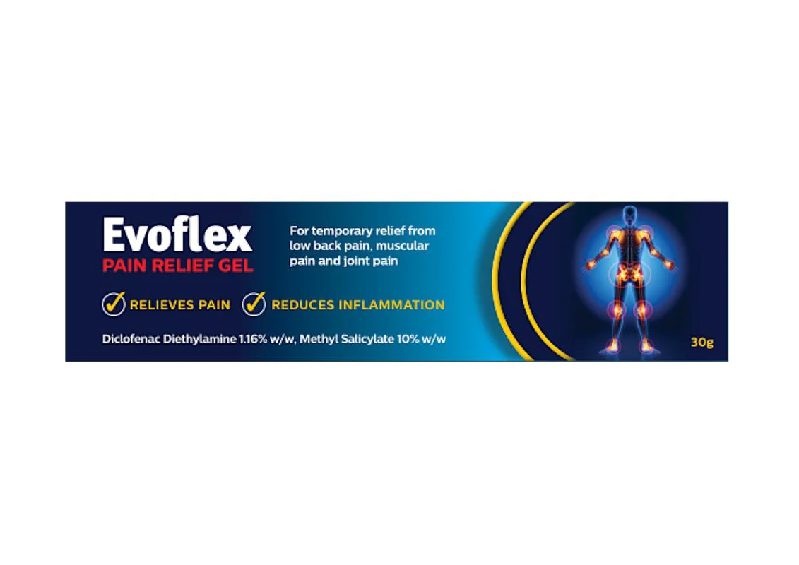 Evoflex Pain Relief Gel 30g - Image 2