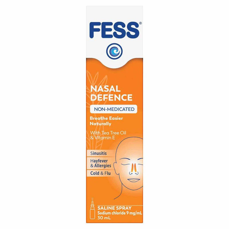 Fess Nasal Defence Saline Spray 30ml - Image 2
