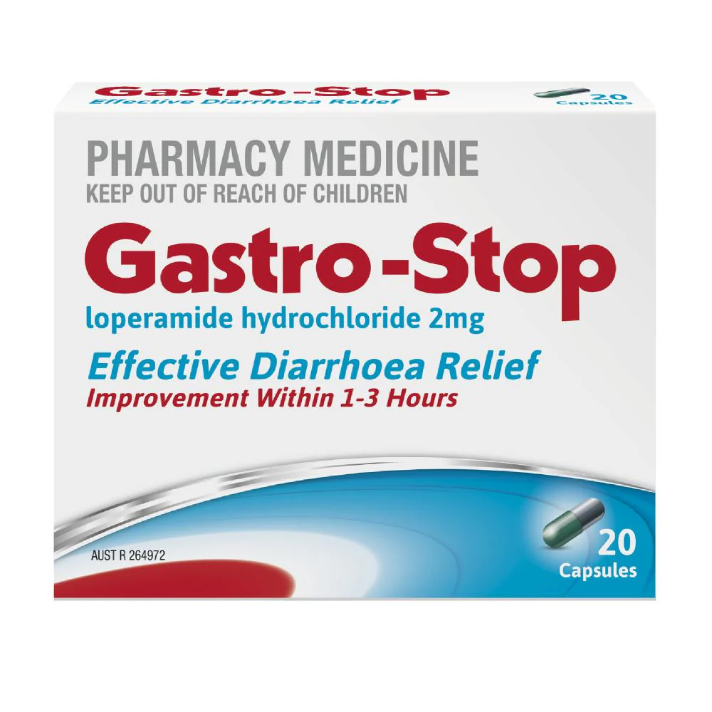 Gastro Stop 2mg Capsules 20s - Image 3