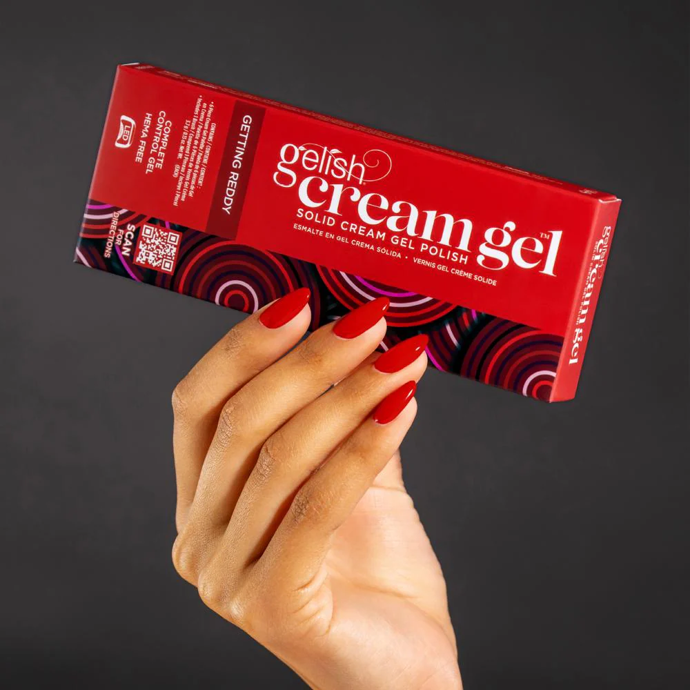 Gelish Cream Gel Solid Cream Gel Polish Getting Reddy 3.7g - Image 14