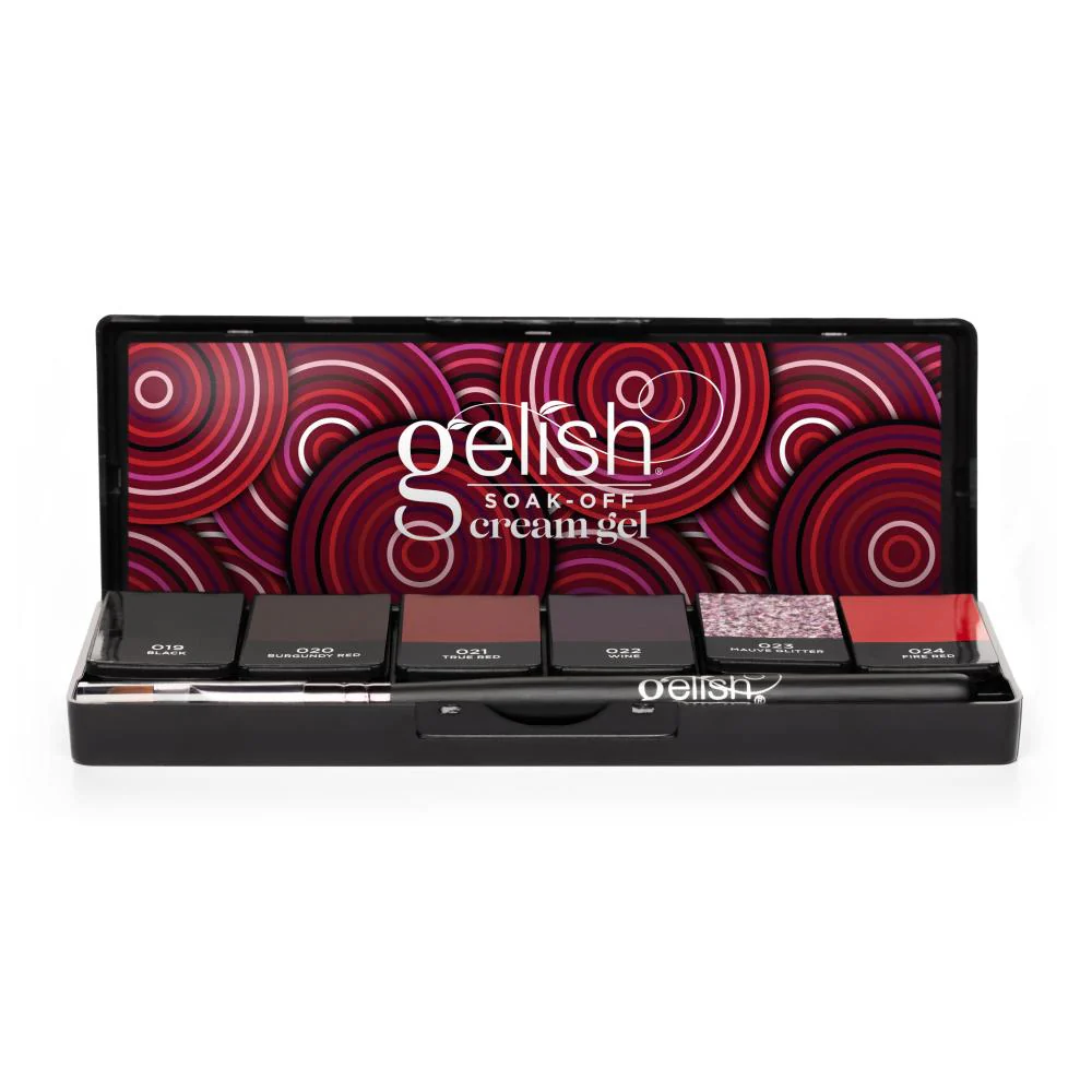 Gelish Cream Gel Solid Cream Gel Polish Getting Reddy 3.7g - Image 3
