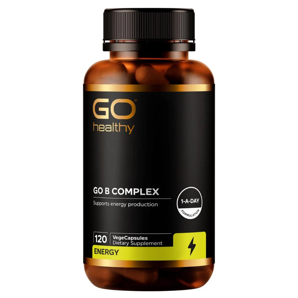 GO Healthy GO B Complex VegeCapsules 120s - Image 2