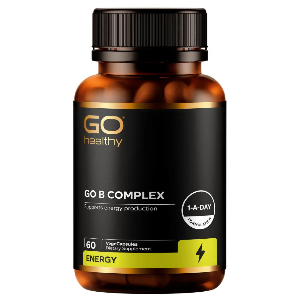 GO Healthy GO B Complex VegeCapsules 60s - Image 4