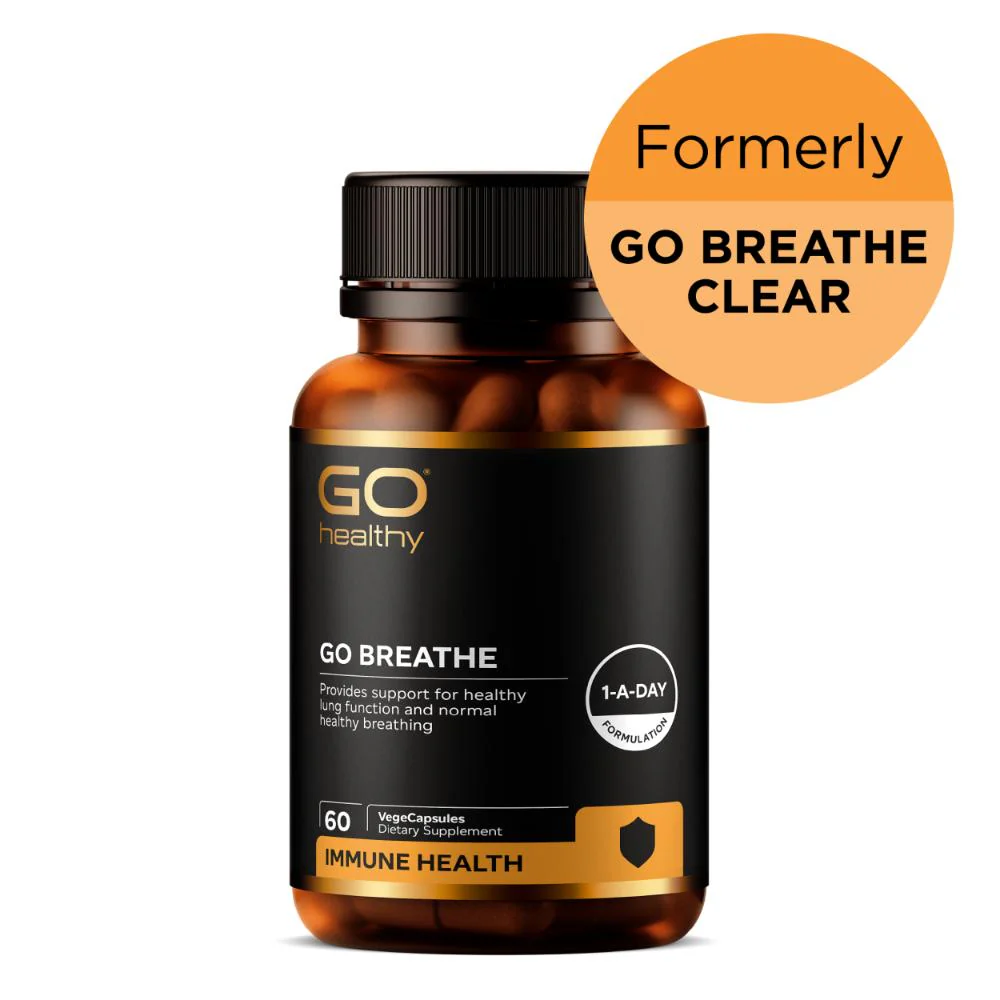 GO Healthy GO Breathe VegeCapsule 60s - Image 2