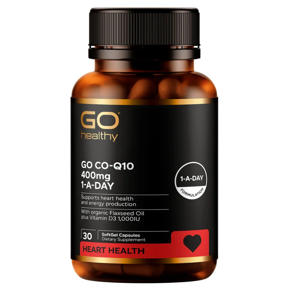 GO Healthy GO CO-Q10 400mg 1-A-Day Capsules 30s - Image 4