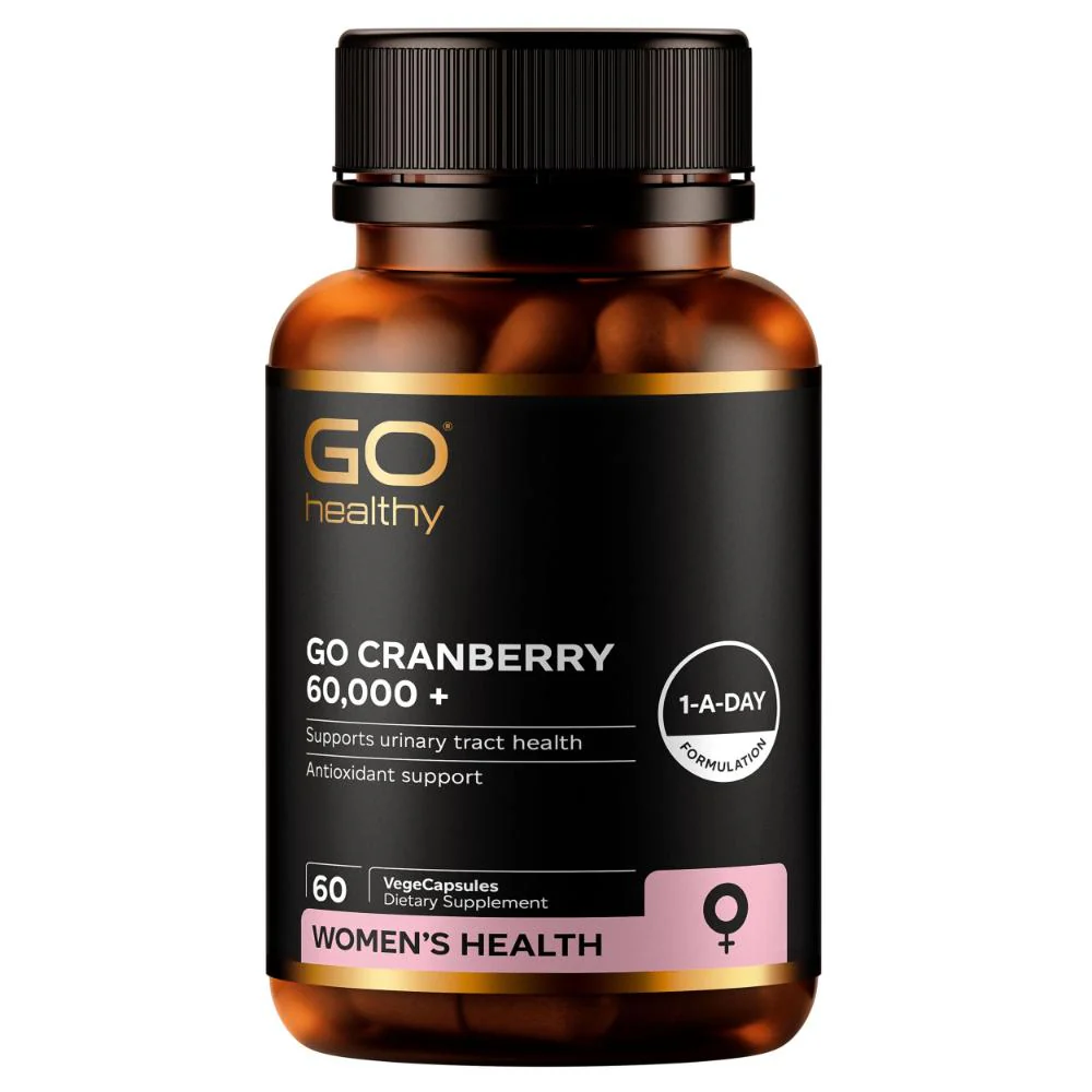GO Healthy GO Cranberry 60000 + VegeCapsules 60s - Image 4