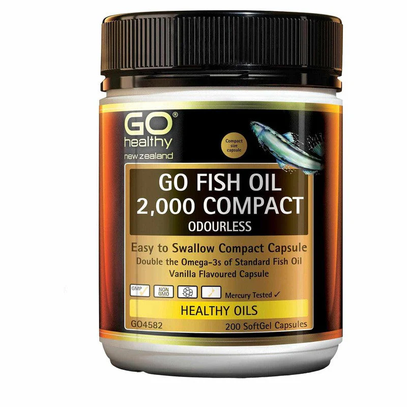 GO Healthy GO Fish Oil 2000mg Capsules 200s - Image 2