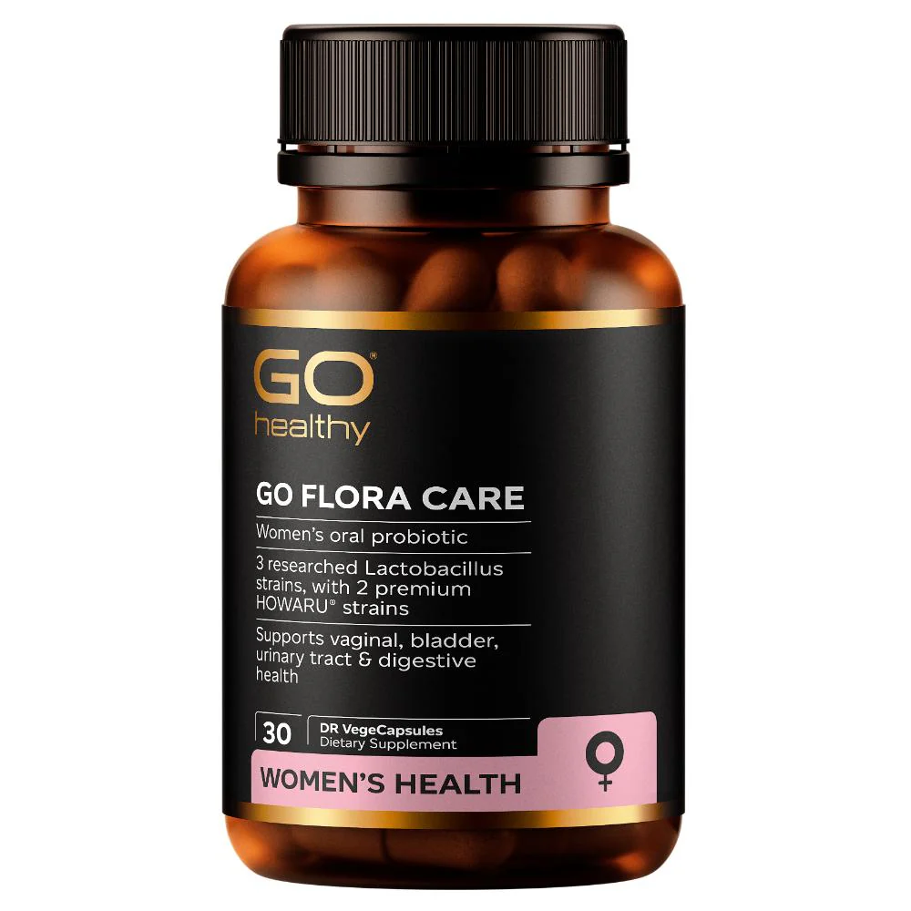 GO Healthy GO Flora Repair VegeCapsules 30s - Image 4