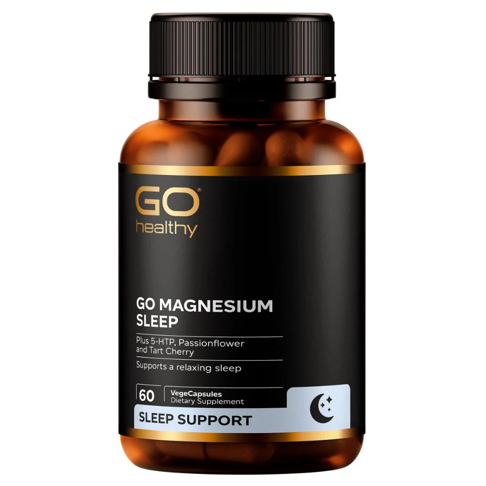 GO Healthy GO Magnesium Sleep VegeCapsules 60s - Image 3