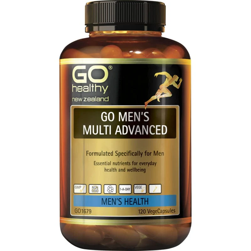 GO Healthy GO Men's Multi Complex VegeCapsules 120s - Image 2