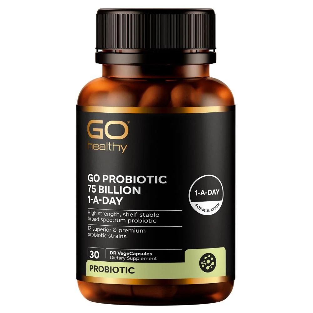 GO Healthy GO Probiotic 75 Billion 1-A-Day VegeCapsules 30s - Image 5