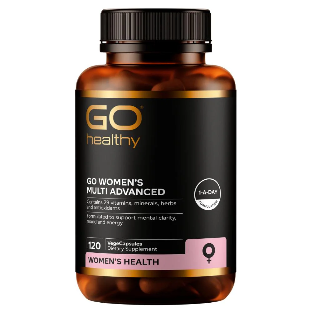 GO Healthy GO Women's Multi Advanced VegeCapsules 120s - Image 3