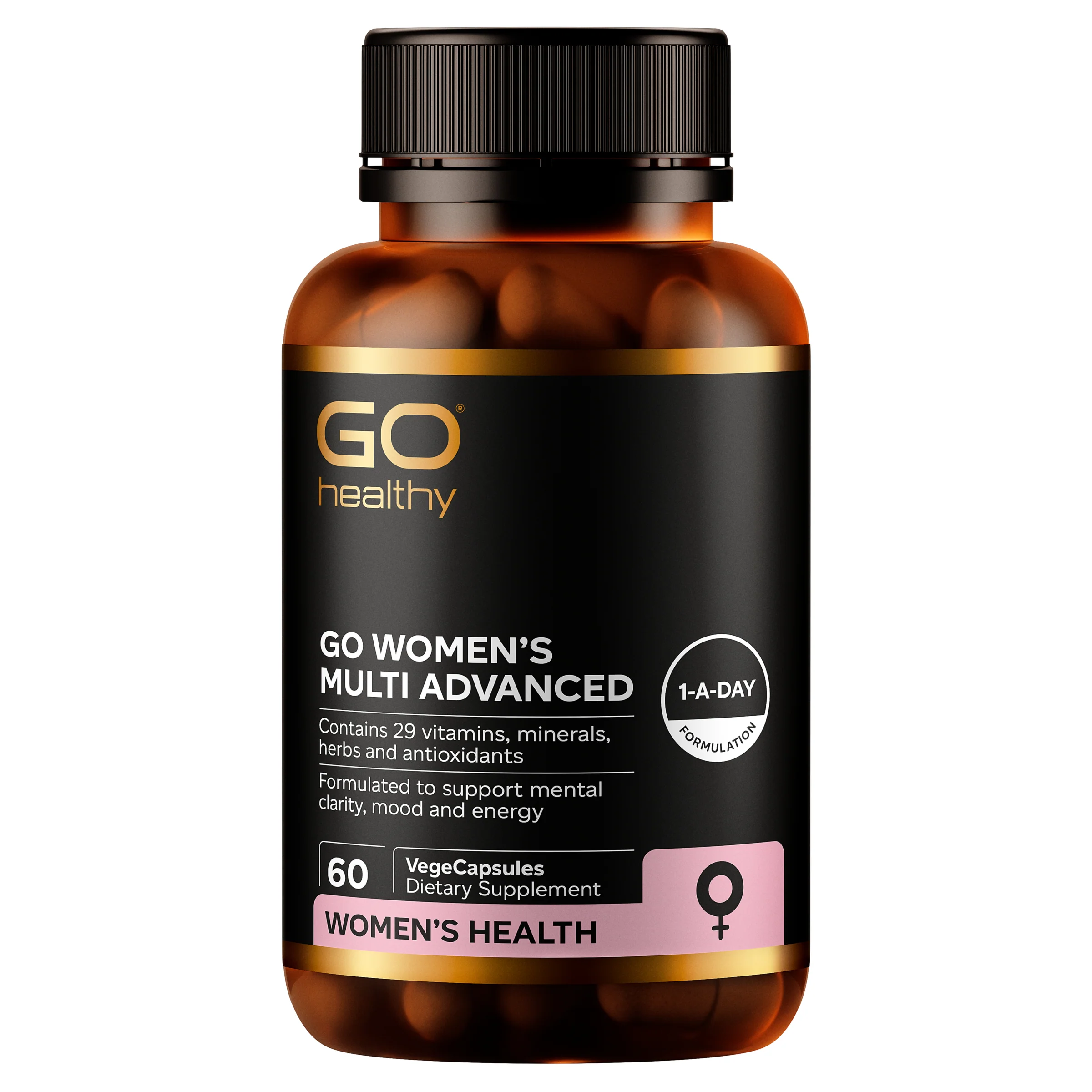 GO Healthy GO Women's Multi Advanced VegeCapsules 60s - Image 3