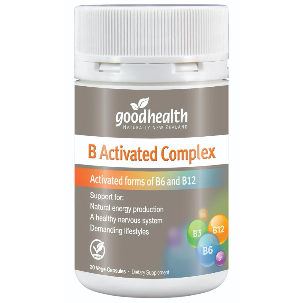 Good Health B Activated Complex Capsules 30s - Image 2