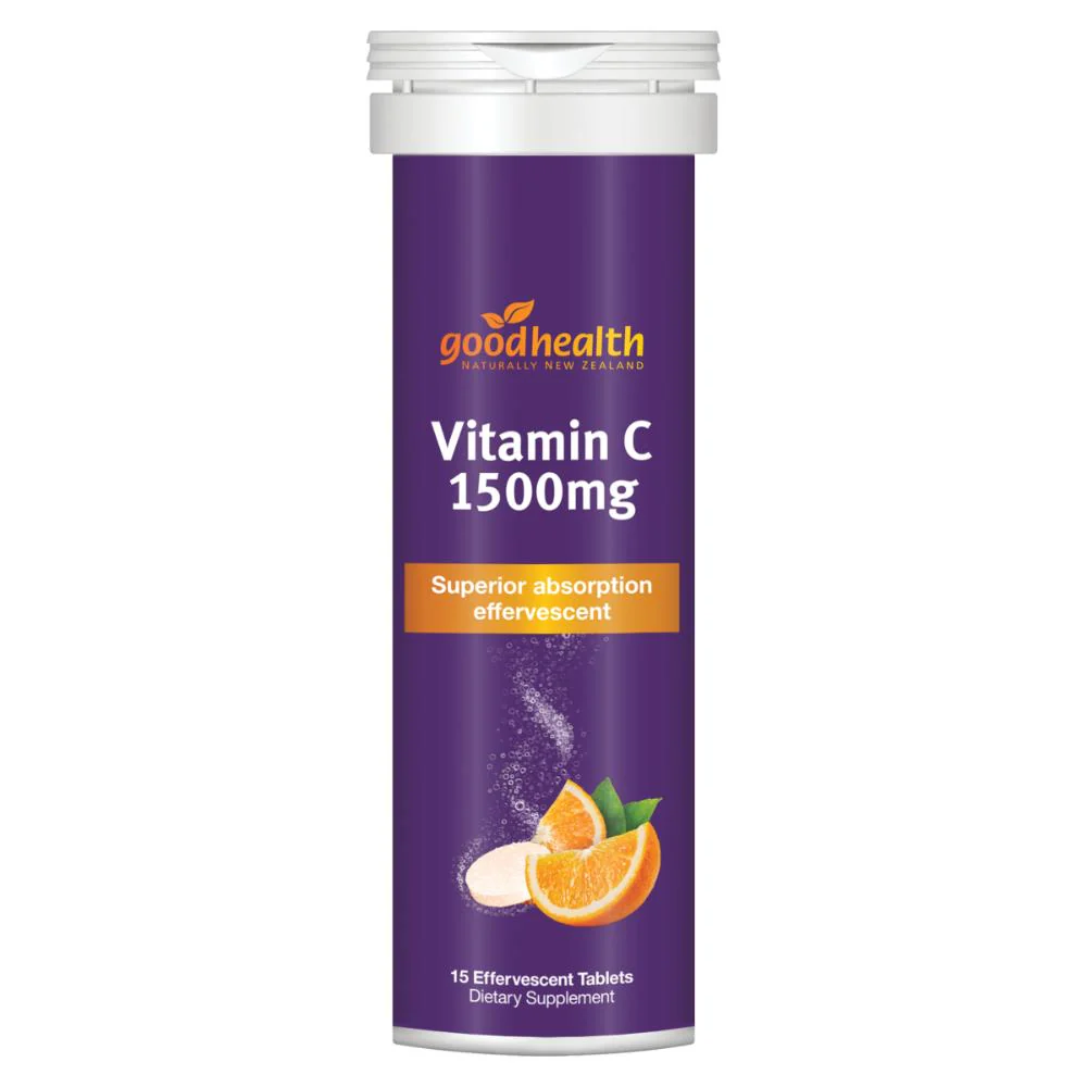 Good Health Vitamin C 1500mg Effervescent Tablets 30s - Image 6