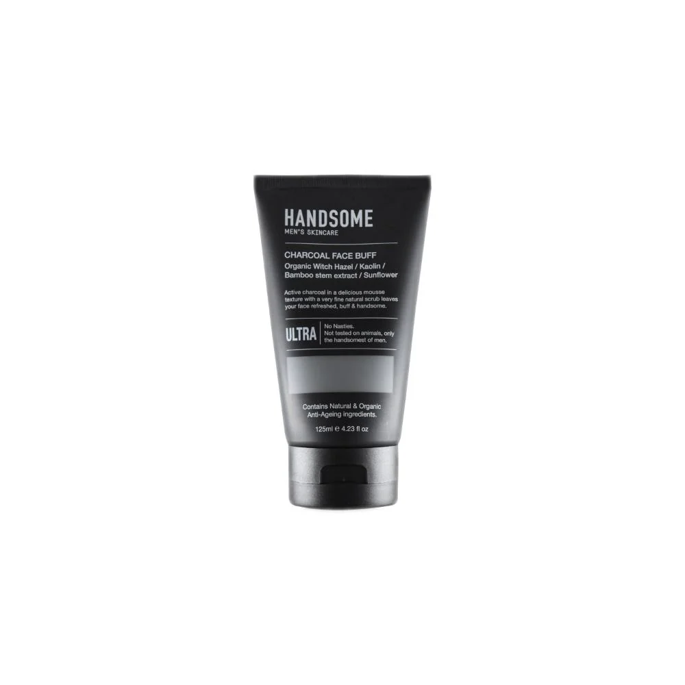 Handsome Charcoal Face Buff 125ml - Image 2