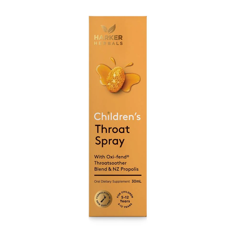 Harker Herbals Childrens Throat Spray 30ml