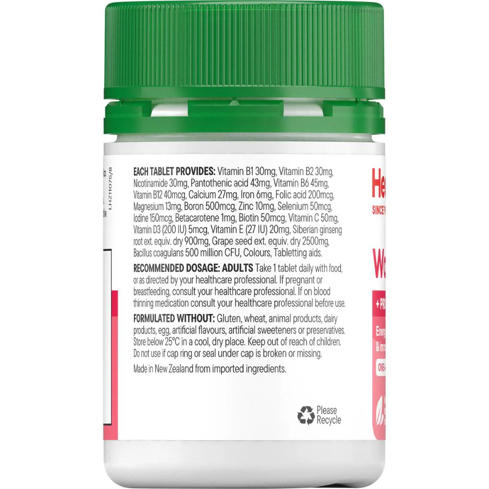 Healtheries Women's Multi + Probiotics One-A-Day Tablets 60s - Image 2