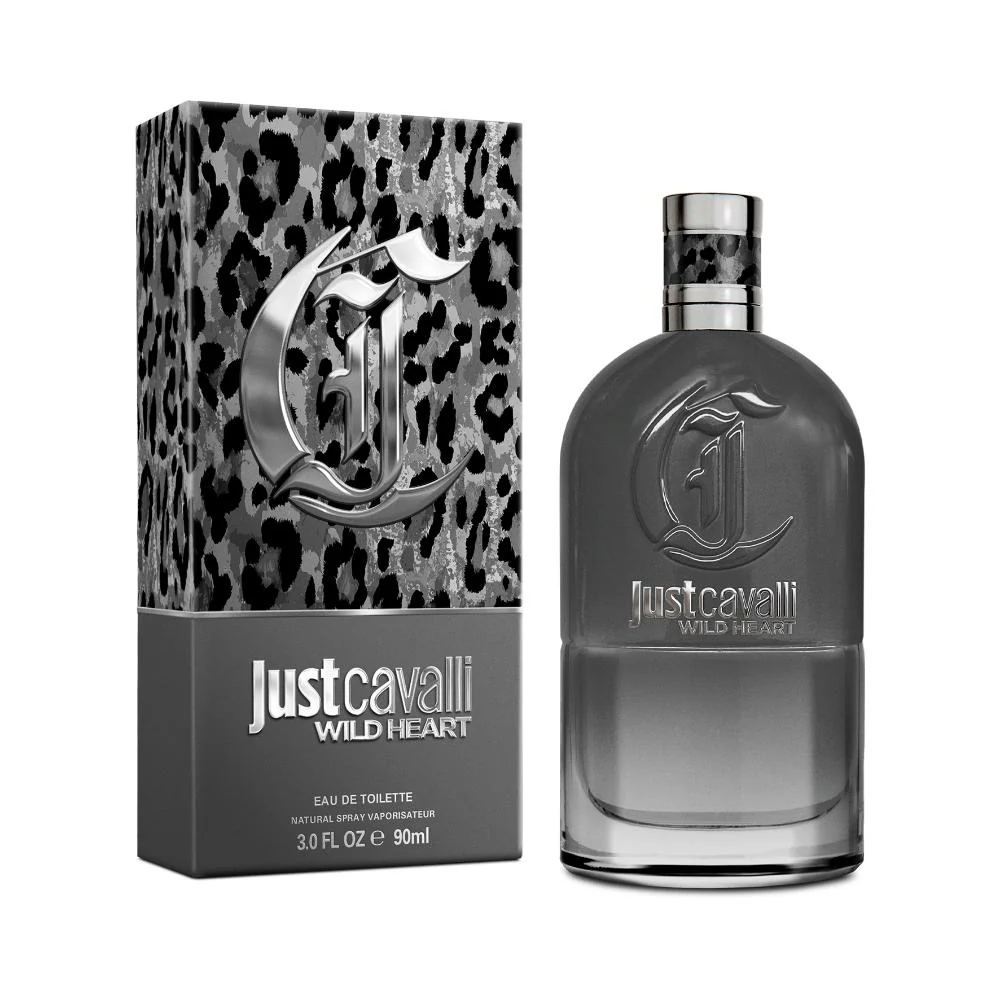 Just Cavalli Mens Wild Heart EDT 90ml - Image 5