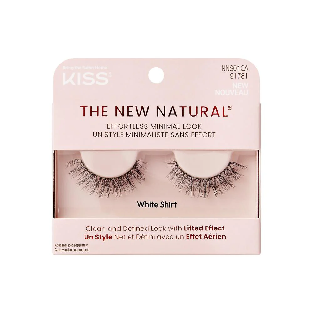 Kiss New Natural lash White Shirt