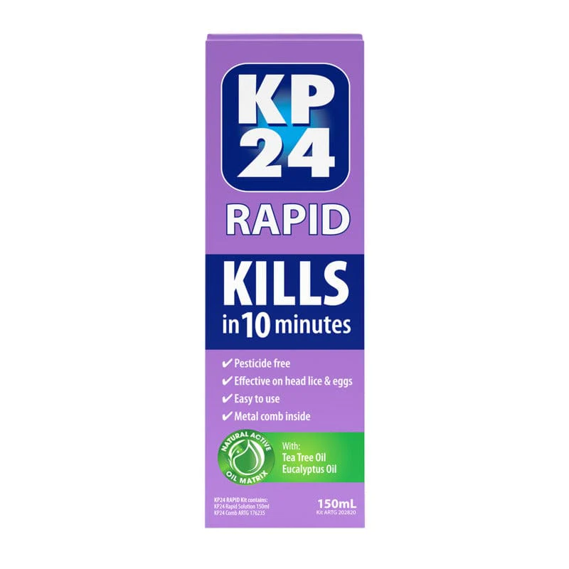 KP24 Rapid Lice Treatment 150ml - Image 2