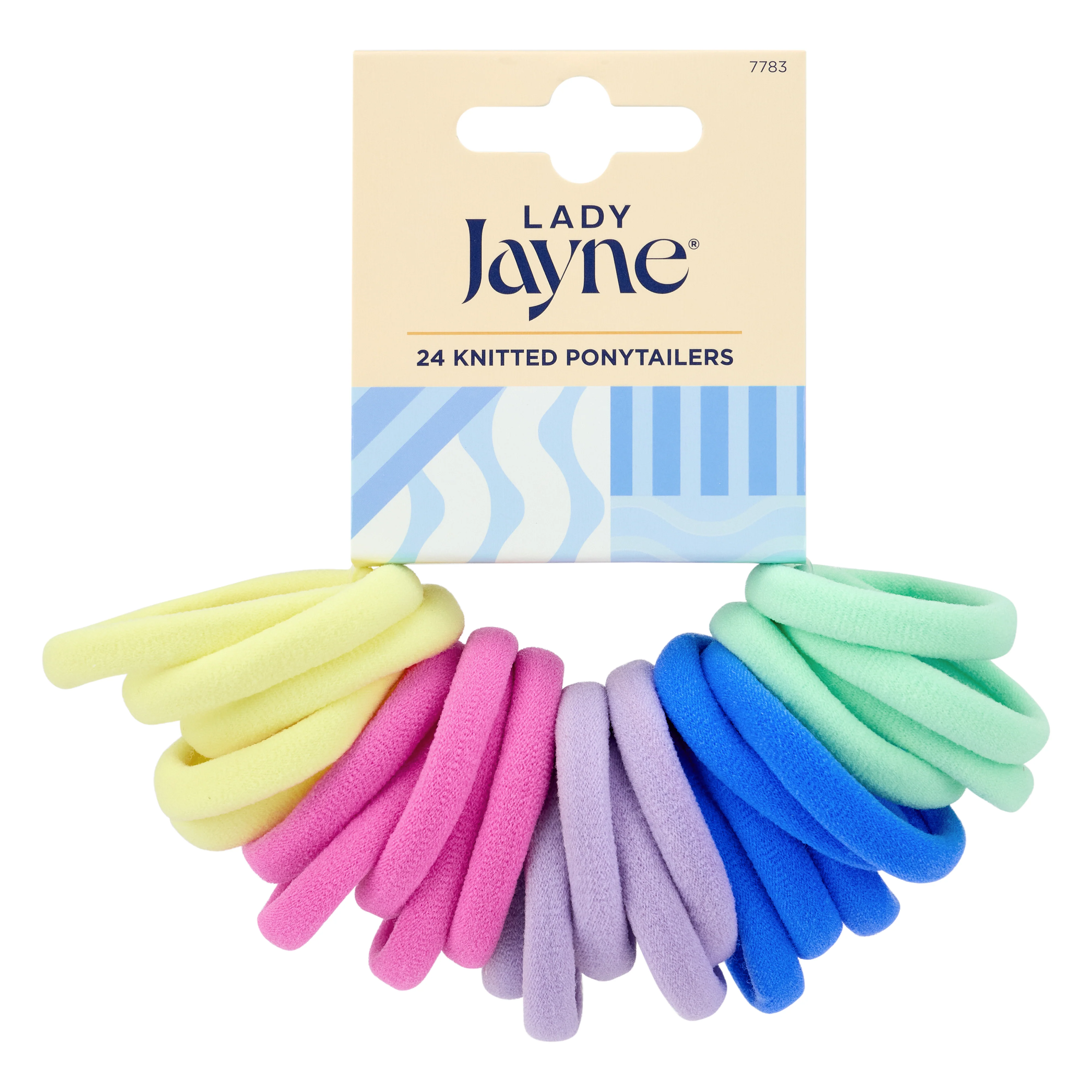 Lady Jayne Knitted Ponytailers Softies Pastels 24s - Image 3
