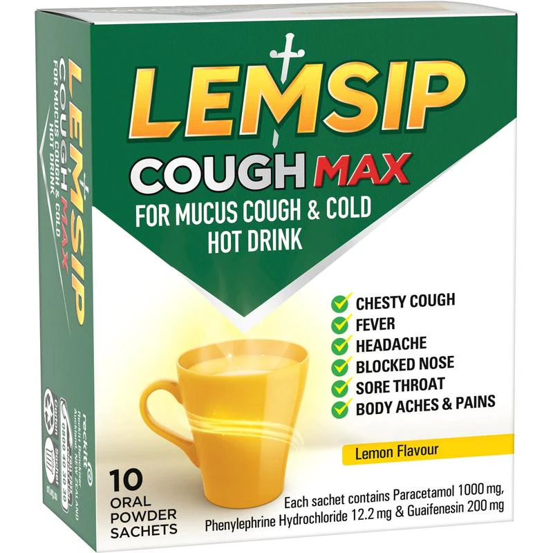 Lemsip Max Mucus Cough Hot Drink 10pk - Image 2